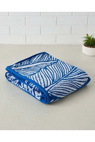 REDTAG Blue Printed Beach Towel