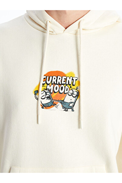 LC Waikiki Ανδρικό φούτερ με μακρυμάνικο εμπριμέ