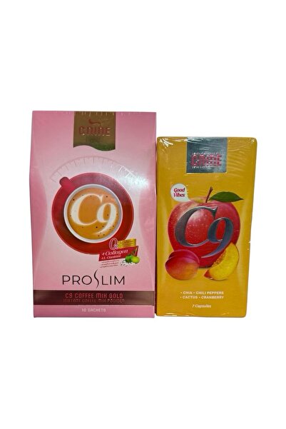 C9 cnine coffee 10 sachets and capsules 7 capsules