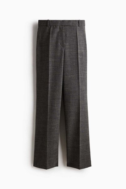 H&M Wool-blend bootcut trousers
