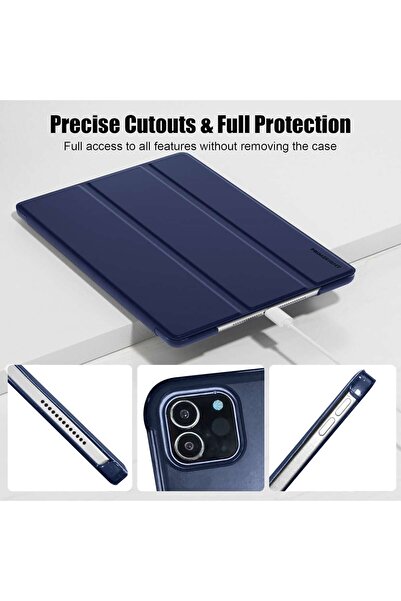 PRIMEEIGHT Case iPad Pro 11 inch (2022/2021/2020/2018) Shockproof apple case Anti Scratch protective case Blue