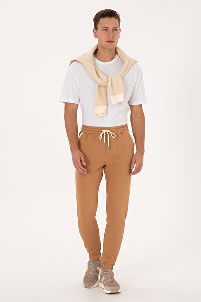 U.S. Polo Assn. Men's Camel Sweatpants 50315538-Vr015