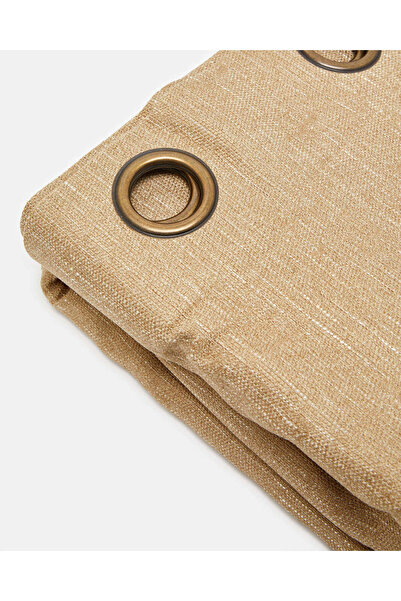 REDTAG Ivory Jacquard Curtain (1 Pair)