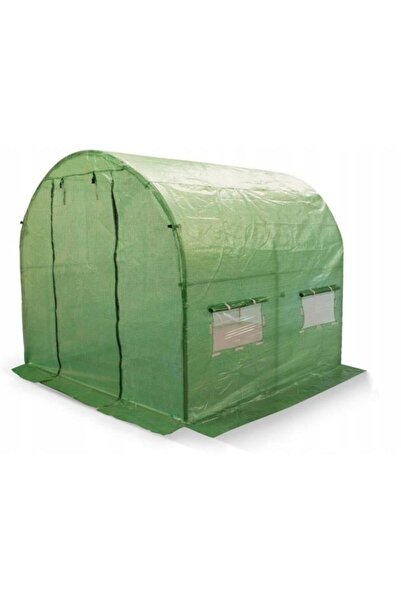 Selgot Seră de grădină pentru legume, 5 ferestre, 2 x 2 x 2 m, verde