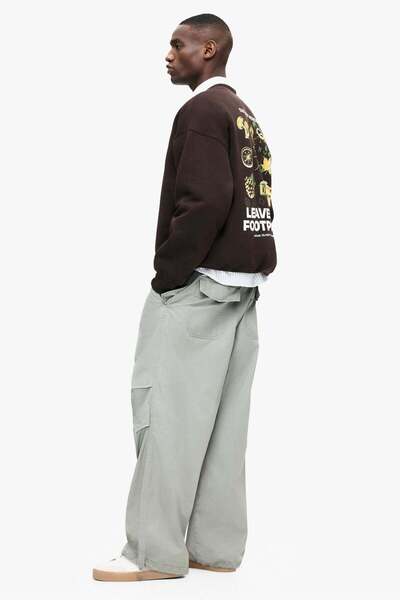 H&M Loose Fit Printed sweatshirt