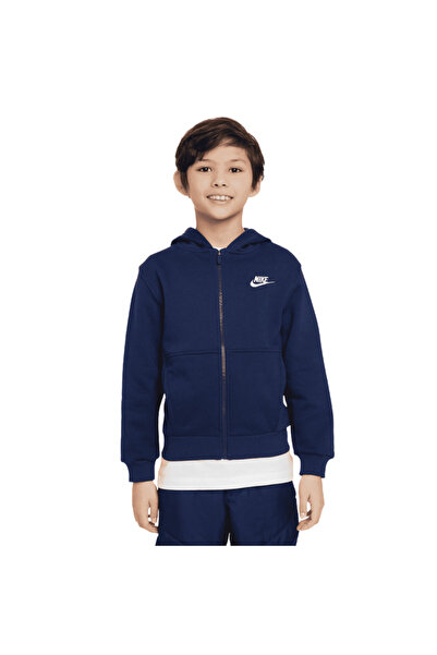 Nike K NSW CLUB FLC HD FZ LS LBR FD3004-410