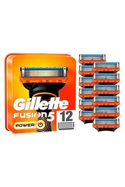 Gillette Fusion5 Power Razor Blades, 12 pcs