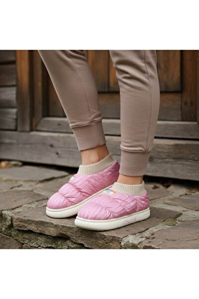 OEM Women's cotton-padded slippers, for indoors or short outdoor outings, 43079D-58