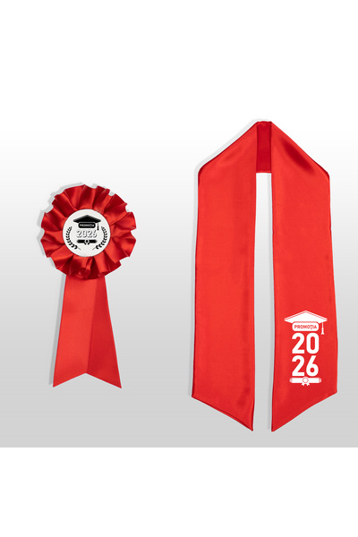 Toca Absolvire Graduation Sash and Ribbon, Personalized 2026, Ceremony/Celebration, End of Year, High School, College