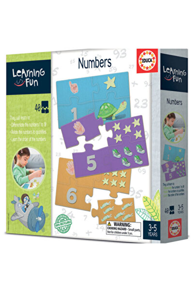 EDUCA Puzzle “Numbers” – 40 pieces (educational)