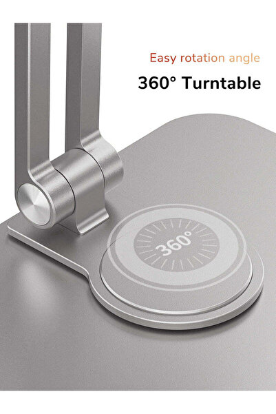 Cabletime Aluminum 360° Adjustable Rotating Tablet Stand