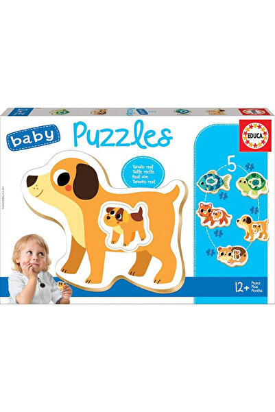 EDUCA Puzzle 5x 2-4 pieces Baby Pets 17573