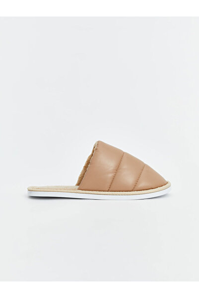 LC Waikiki εφέ δέρματος Γυναικείες παντόφλες εσωτερικού χώρου