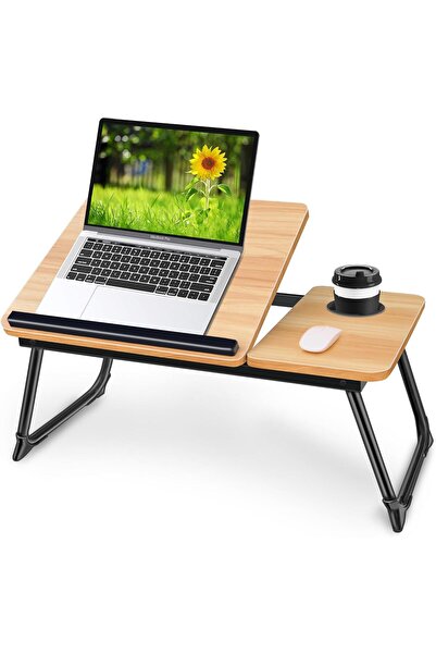 miletus Yükseklik Ayarlı Laptop Çalışma Sehpası Kanepe Koltuk ve Yatakta Çalı...