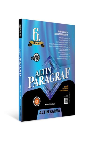 Altın Karma Yayınları 2026 ALTIN KARMA 6.SINIF ALTIN PARAGRAF SORU BANKASI ME...
