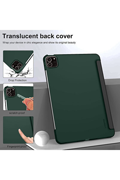 PRIMEEIGHT iPad Case 2018/2020/2021 12.9 inch Shockproof apple case Anti Scratch protective case Green