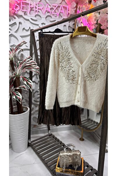 ŞEHRAZAT BUTİK Angora Ceket