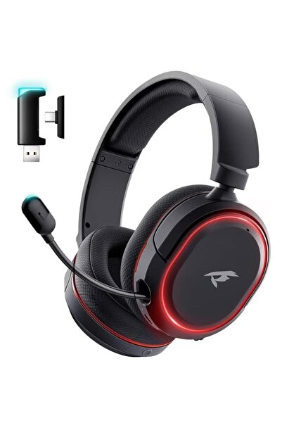Picun G2 Wireless Gaming Headset, 7.1 Surround Sound, Compatible with PC, PS5, PS4, Mac, and Switch