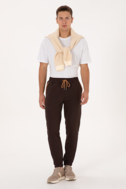 U.S. Polo Assn. Men's Dark Brown Sweatpants 50315538-Vr084