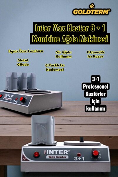 Technow İnter Wax Heater 3+1 Kombine Ağda Makinesi