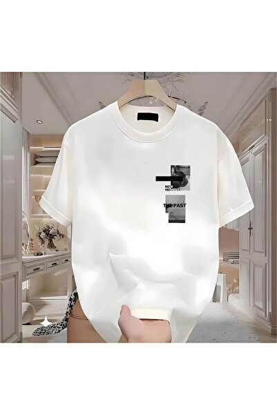 donamod Bumbac unisex cu design minimalist câine alb ciuțiu bărbați tricou