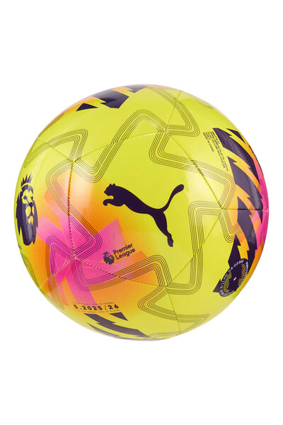 Puma Orbita Play Premier League Lights Unisex Yellow Soccer Ball 08471801