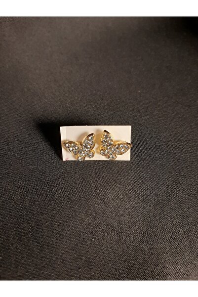 MRYart Butterfly Stone Tiny Earrings