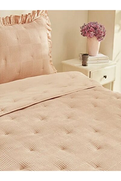 KARACAFİLE Double Size Karaca Spring Confort Sleeping Set Powder