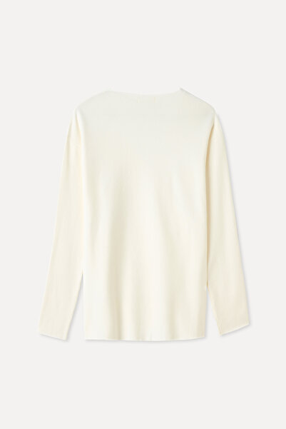 Mudo Loose Fit V-Neck Single Button Cardigan