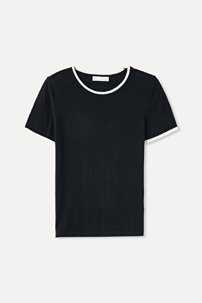 Mudo Crew Neck Short Sleeve Knit T-Shirt