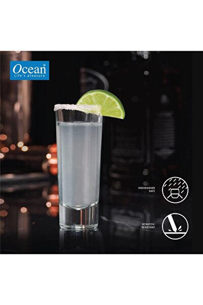 Ocean San Marino shot glasses by Ocean, 12 pieces, 65 ml, clear