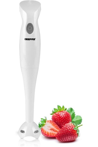 Geepas 200W Hand Blender (Immersion) - White