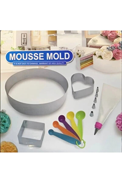 Dharst Set 3 Forme de copt + duiuri + lingurite de masura