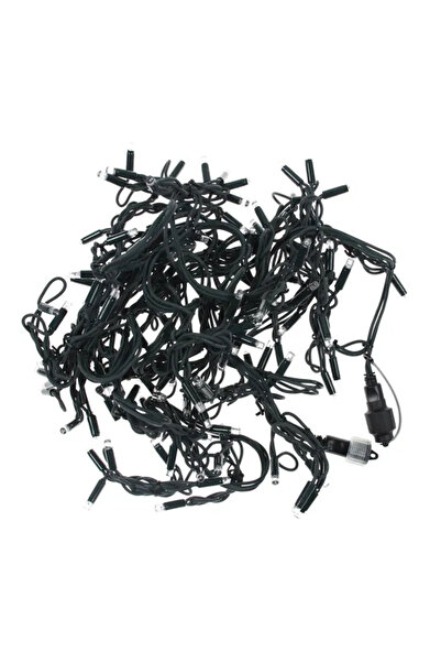 Lumi LUXURY Christmas icicles installation 108 white LEDs + 12 flash LEDs, 4.5 x 0.5 m, indoor / outdoor