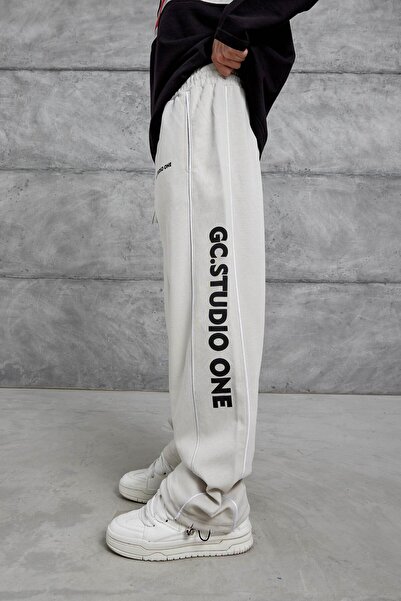 NOMARC Κρεμ Gc Studio Φούτερ με χαλαρή εφαρμογή