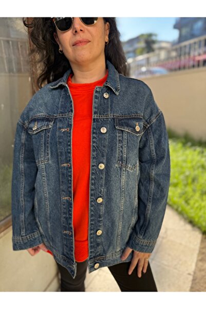 ALVWOMAN جاكيت جينز نسائي