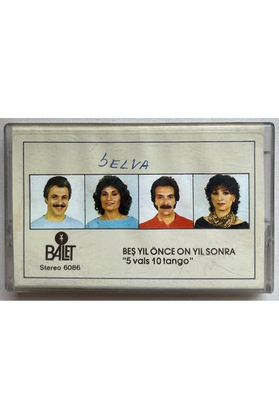 BALET MÜZİK قبل خمس سنوات بعد عشر سنوات 5 فولتيس 10 تانجو كاسيت (كاسيت طباعة ...
