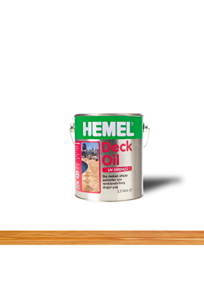 Hemel Deck Oil Teak Deck Yağı Tik Ağacı 2,5 Lt