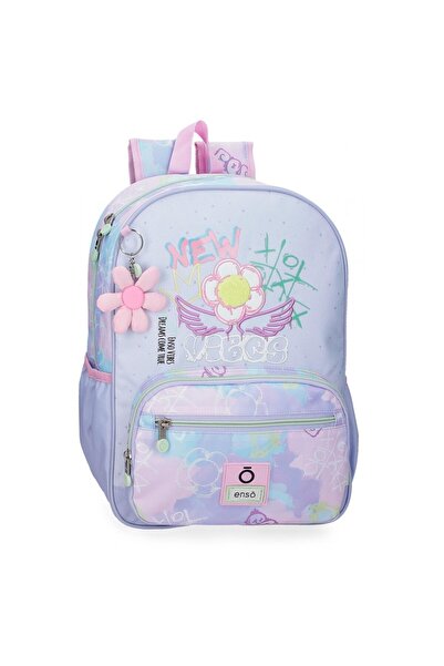 Enso Girls' school backpack, New Vibes, purple, 38x30x12 cm