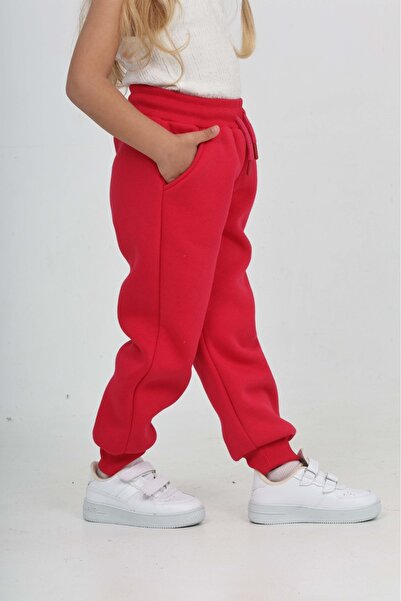 Toontoy Girl's t Logo Embroidered Tracksuit Bottom