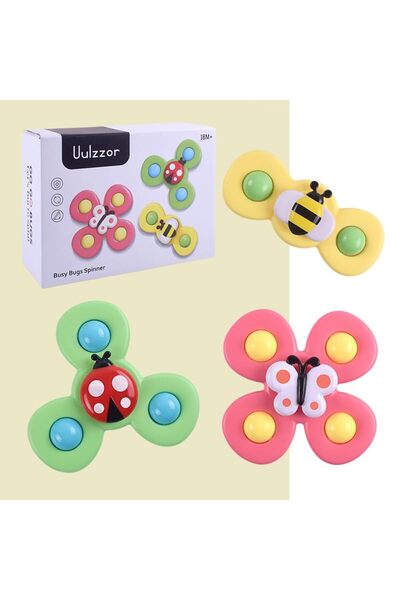 Sumkyle 3 قطع من ألعاب الدوارة للأولاد والبنات من عمر 1 إلى 3 سنوات، موسيقى د...