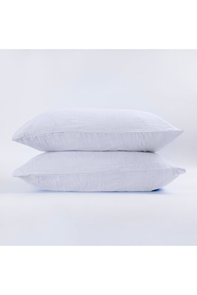Püskül Luxury Muslin Pillowcase 2 Pieces - 100% Cotton, 2-Layer, High Quality Muslin Pillowcase Set