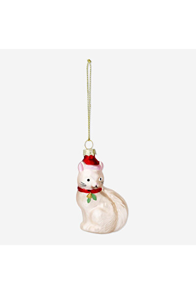 Flying Tiger Copenhagen Şapkalı Kedi Yılbaşı Ağacı Süsü