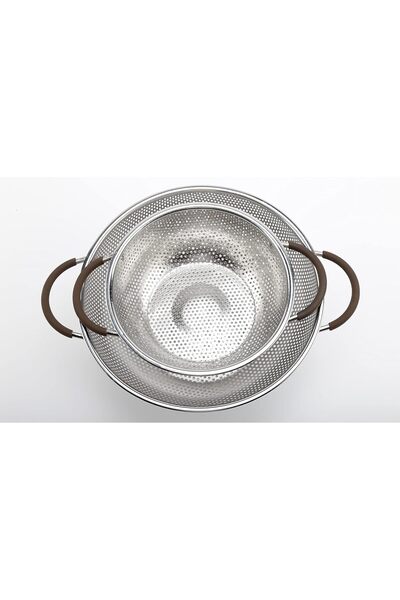 Generic 2-Piece Stainless Steel Strainer Set - Penguin Collection