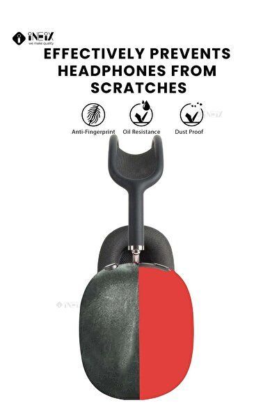 ineix Soft Silicone Case Cover For Apple AirPods Max