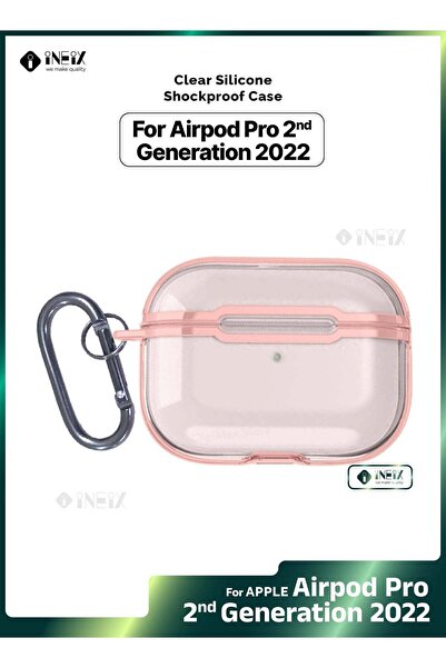 ineix جراب سيليكون مقاوم للصدمات لسماعات Apple AirPod Pro 2-2022