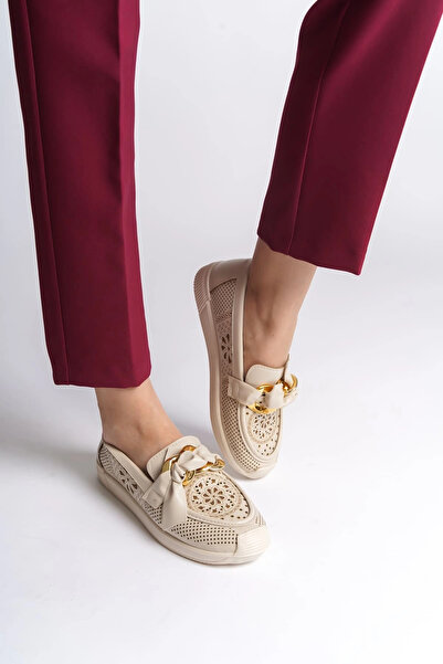 Joy Ayakkabı حذاء راقصة الباليه للسيدات من LYDIA بدون أربطة ونعل مريح بنمط زه...