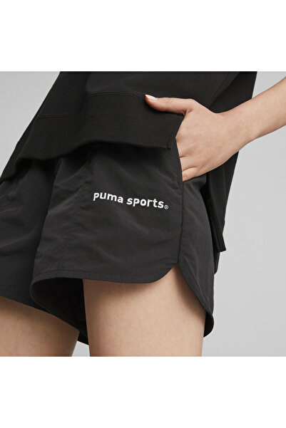 Puma TEAM Shorts Siyah Kadın Şort