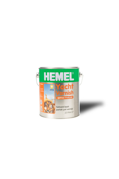 Hemel Yat Verniği Parlak Şeffaf 2,5 Lt