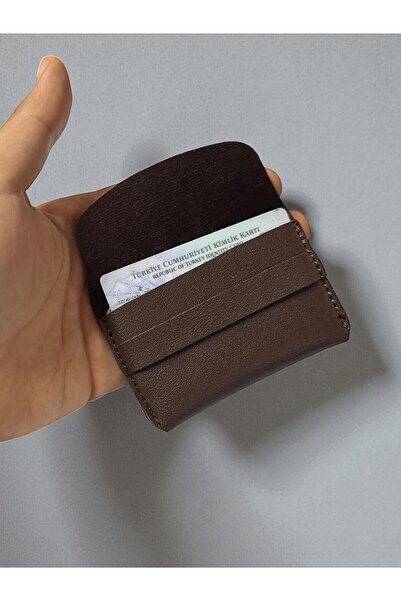 PLUSH STUDIO ISTANBUL Minicase Leather Card Holder Wallet Self-Closing – Men & Women